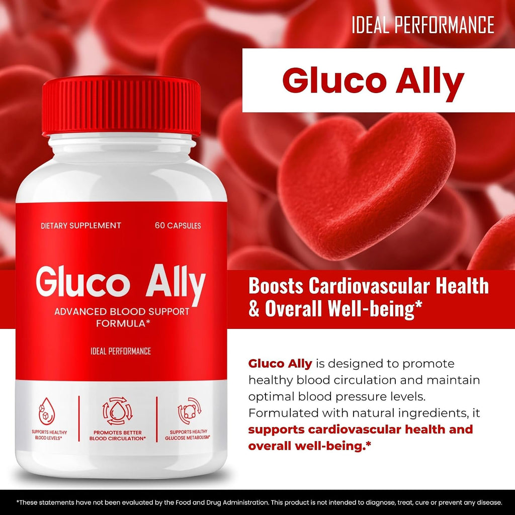 Gluco Ally Cápsulas - Suplemento de Bienestar y Salud