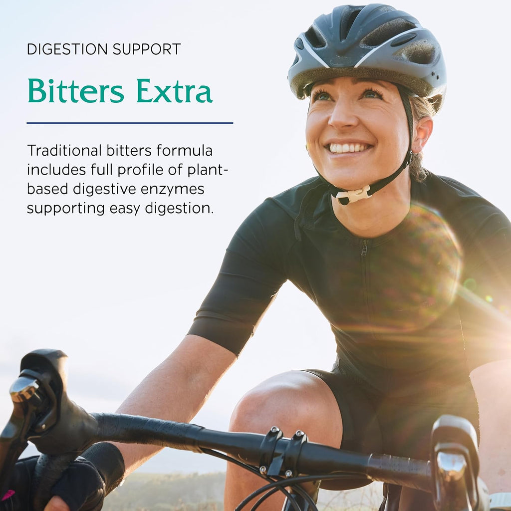 Vitanica Bitters Extra - Digestive Supplement with Dandelion, Enzymes, and Ginger - 30 Capsules