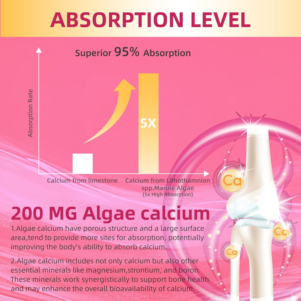Multivitamínico para Mujeres 40+ con Omega-3, Hierro y Complejo B - Gomitas Veganas Sin Azúcar - 60 Unidades