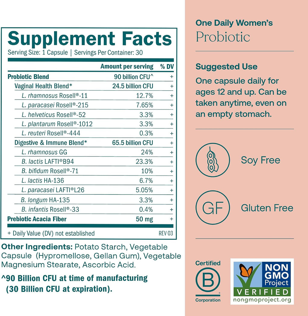 True Grace Pack Mujer 40+: Multivitamínico y Probiótico (30 Días)