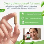 Cryptolepis Synergy, Complemento Alimenticio para el Apoyo Inmunitario, Hepático y Linfático, 120 Cápsulas, 3 Paquetes