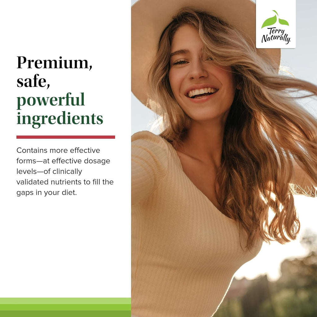 Terry Naturally Clinical Essentials - Complejo Multivitamínico y Mineral con Quelatos - 120 Cápsulas