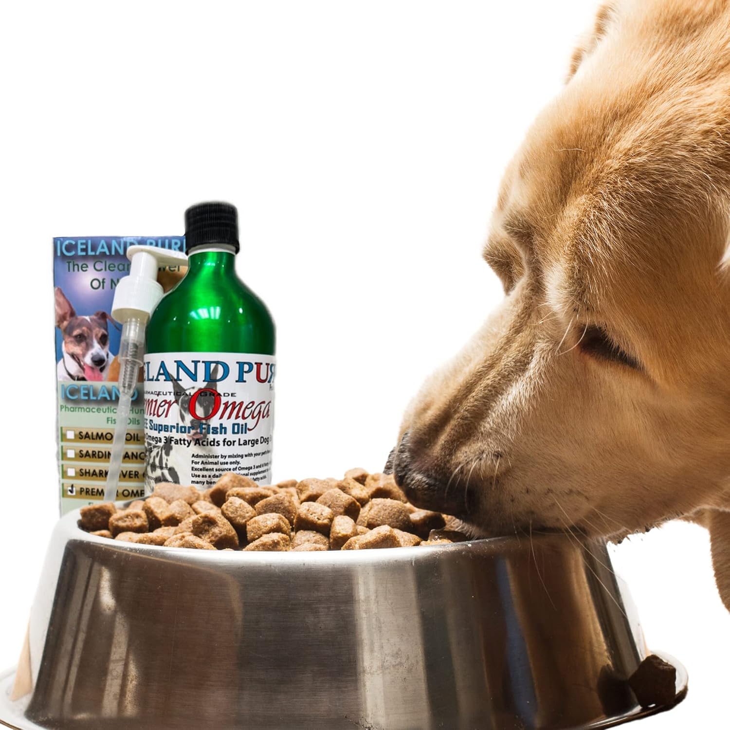 Premier Omega Aceite de Pescado para Perros Grandes - 500 ml