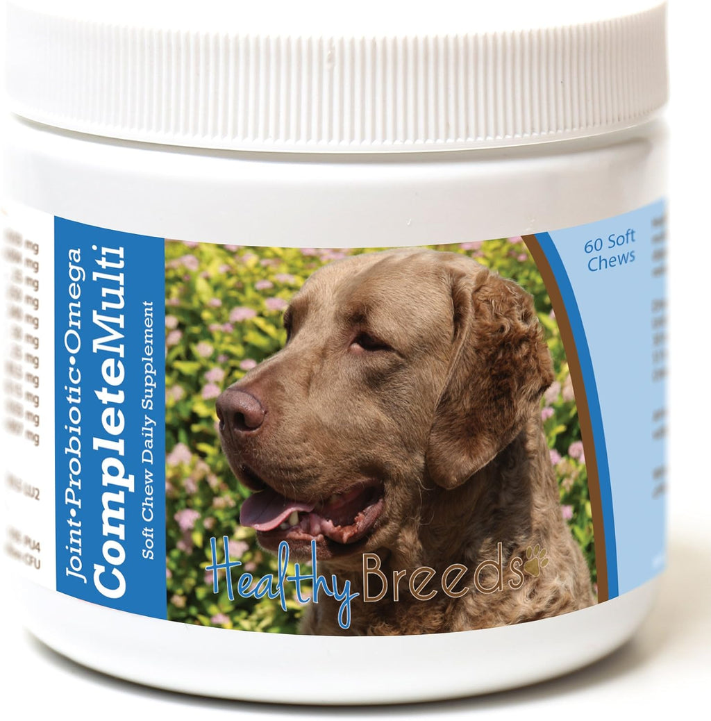 Healthy Breeds Chesapeake Bay Retriever Multivitamínico Todo en Uno Masticable Suave 60 Unidades