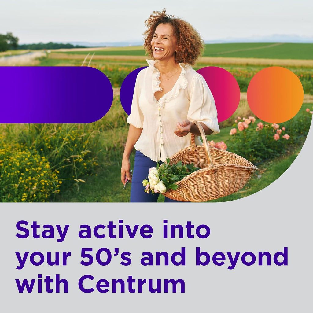 Centrum Minis Silver Mujeres 50+ Multivitamínico Completo 280 Comprimidos