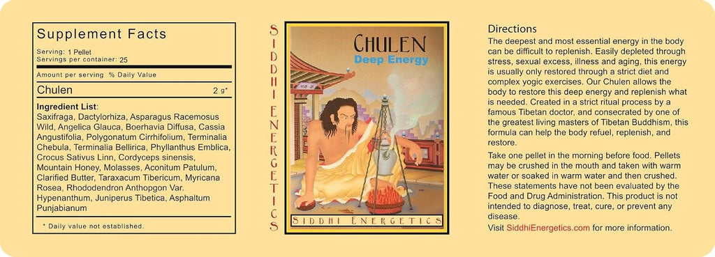 Siddhi Energetics Chulen Tibetano – Suplemento Herbal Tradicional