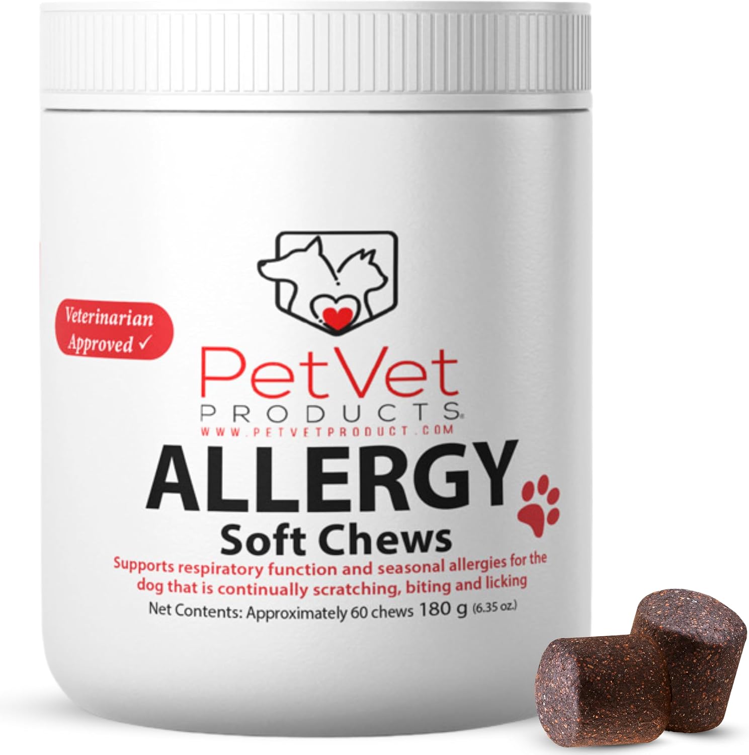 Pet Vet Multi Soft Chews para Perros (Hígado de Res, 60 Unidades)