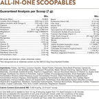 NaturVet Scoopables Multivitamínico Completo para Perros - Sabor a Bacon Ahumado - 312g