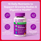 SmartyPants Organic Toddler Multivitamin Gummies - 60 gomitas (30 días)