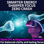 Alpha GPC Teacrine Magnesium L-Threonate & Glycinate Complex Gummies - SHIZAM