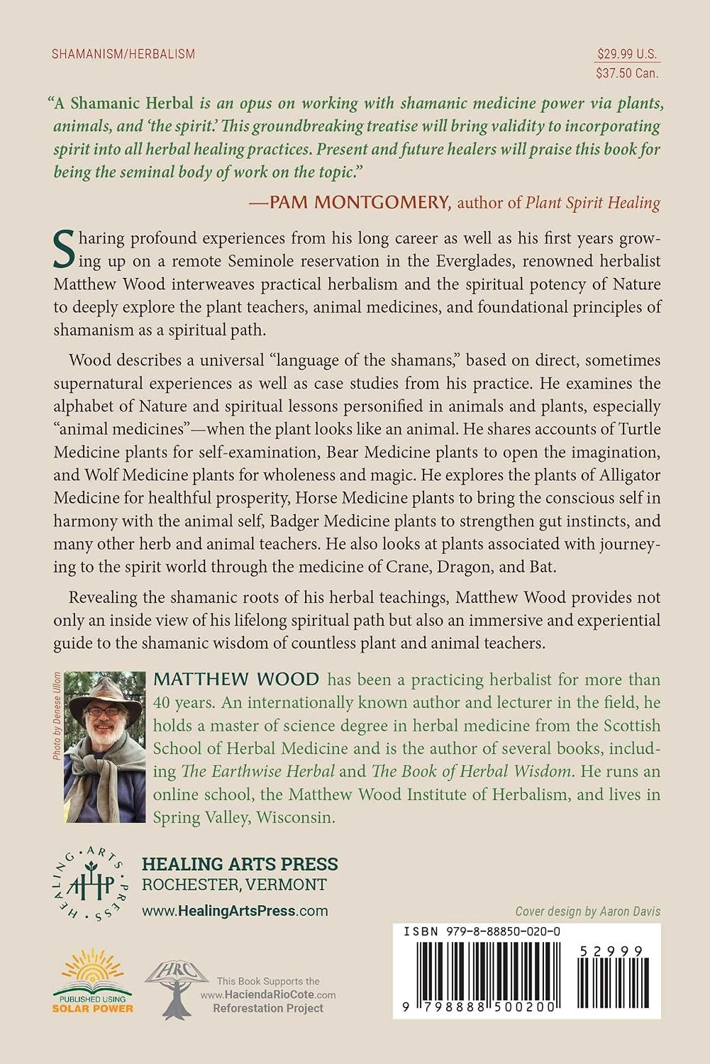 A Shamanic Herbal: Plant Teachers and Animal Medicines (Sacred Planet)