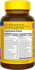 Nature Made Multivitamínico para Mujeres 50+ Sin Hierro, 90 Comprimidos