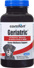 COMFORT Geriatric Suplemento para Perros Mayores, 350 Comprimidos