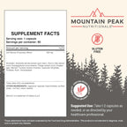 Mountain Peak Nutritionals Cell Rescue – Antioxidante con Cúrcuma, Jengibre y Bromelina – Apoyo Inmunológico y Salud Intestinal (90 Cápsulas)