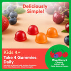 SmartyPants Multivitamínico Orgánico para Niños en Gomitas con Omega 3