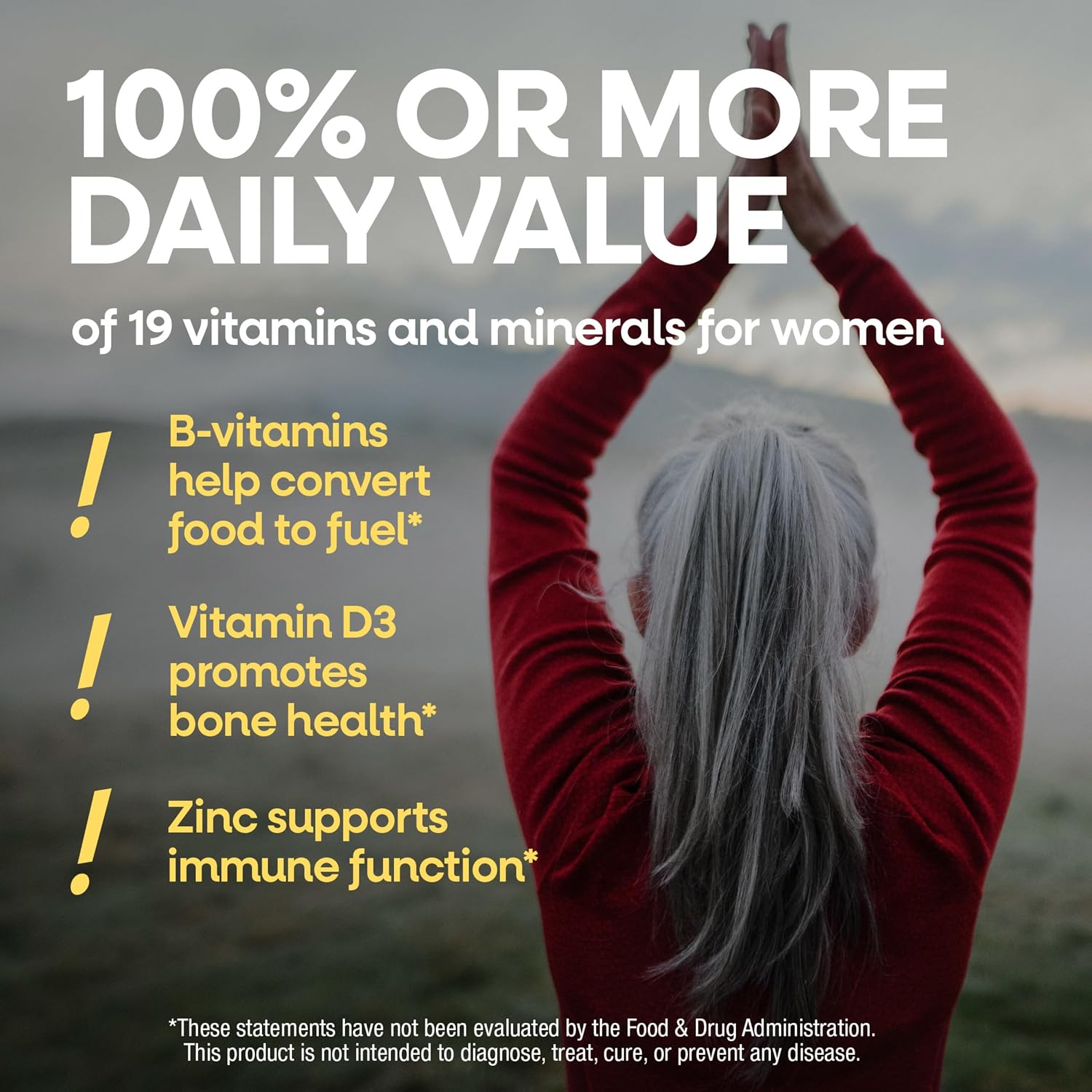 Nature's Way Alive! Multivitamínico Completo para Mujeres 50+ - 130 Comprimidos