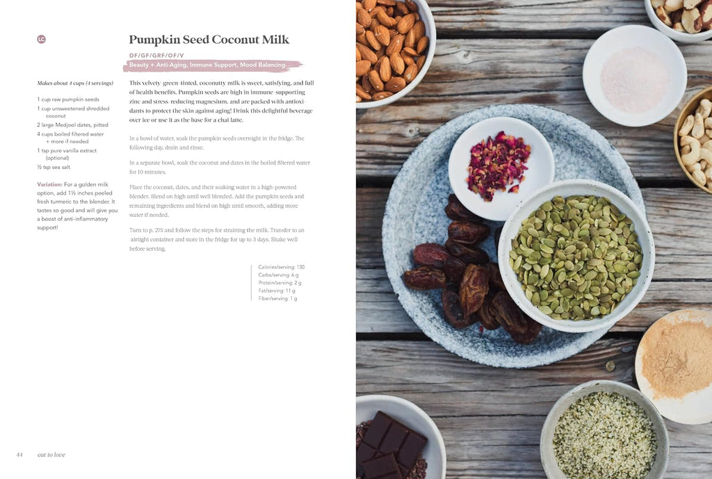 Eat to Love: Where Health Meets Flavor: 115+ Nourishing and Adaptable Plant-Forward Recipes from a Nutritional Chef: A Cookbook
