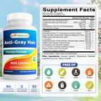 Best Naturals Fórmula Anticanas, 60 Cápsulas (Pack de 2)