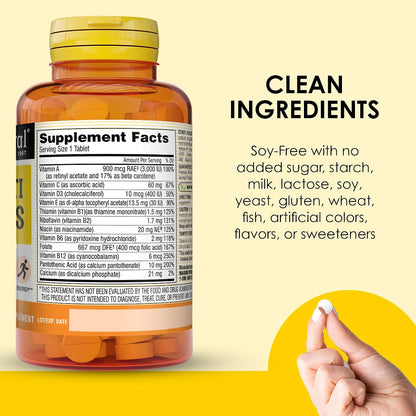 MASON NATURAL Mini Multivitamin con Hierro y – Vitamina E: protege las células frente al estrés oxidativo. – Image 5