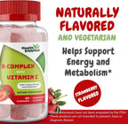 Gominolas de Complejo B sabor fresa con vitamina C