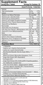 MDR VitalFactors NAD+ Anti-Aging Drink Mix – 40 Comprimidos Efervescentes
