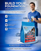 VITAL 4U Premium Daily Multivitamin for Men and Women - 30 Packets