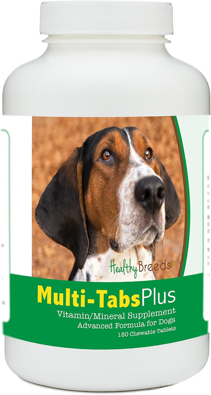 Healthy Breeds Multivitamínico Masticable para Perros - Sabor Hígado - 180 Comprimidos