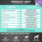Googipet Probióticos para Perros - Salud Digestiva e Inmunitaria - Masticables con Prebióticos, Probióticos y Enzimas - 6 Mil Millones UFC - Sabor a Pato