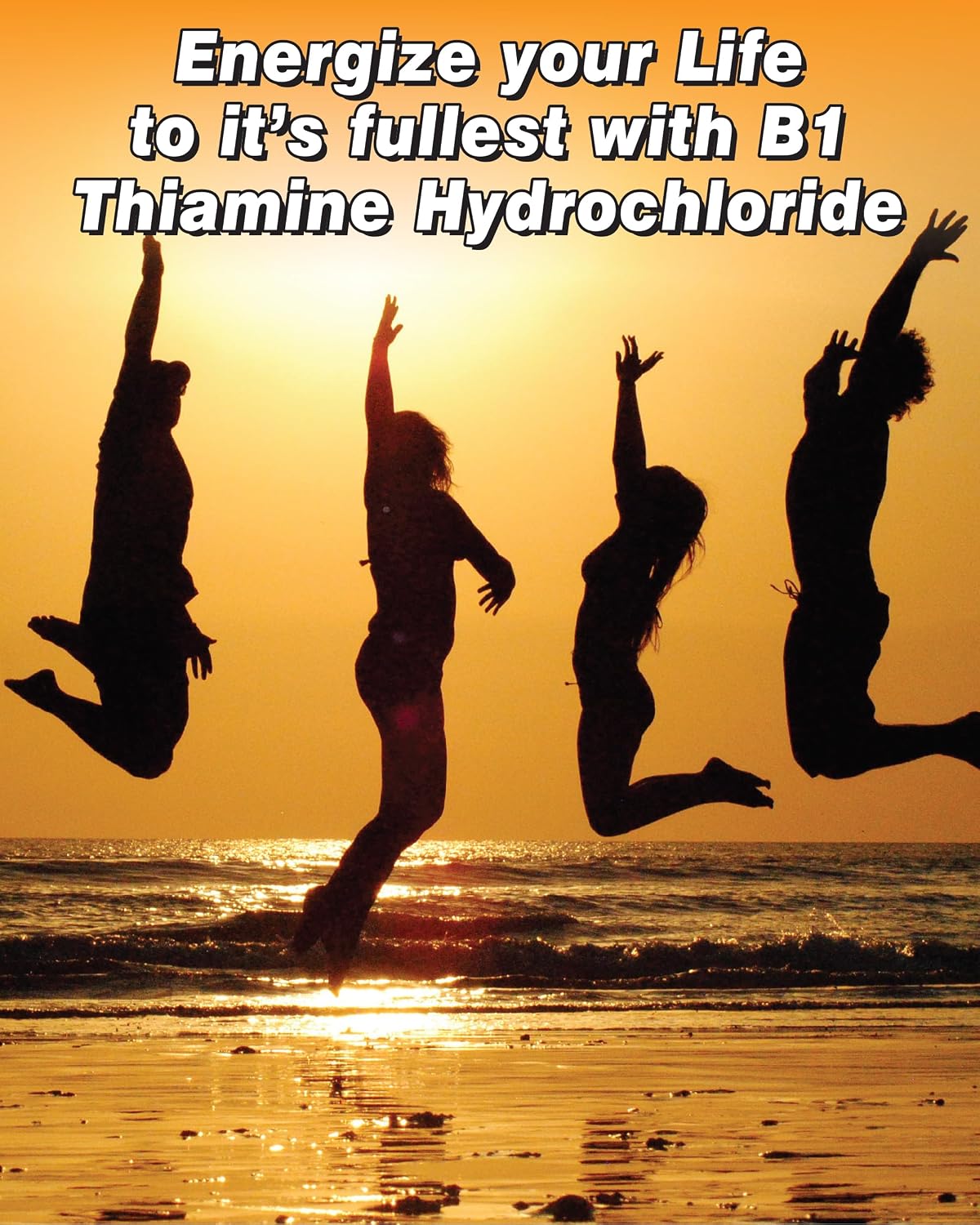 Vitamina B1 Tiamina Hidrocloruro 500mg - 120 Cápsulas Veganas | The One Pill Integrative Healing