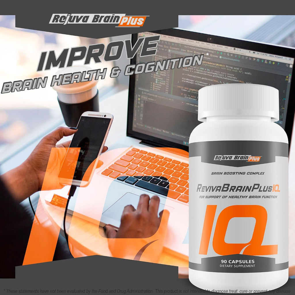 Reviva Brain Plus IQ - Complejo para la función cerebral