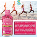 Premium Liquid Multivitamin for Women - Sugar-Free - 32 Servings