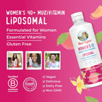 MaryRuth's Multivitamínico Liposomal para Mujeres 40+ - 450 ml