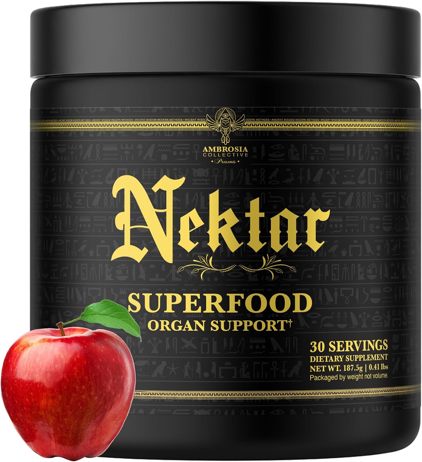 Ambrosia Nektar Superfood Organ & Cycle Support Powder - Apple Symphony