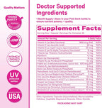 Pink Stork Total Women's Multivitamin - 17 Vitaminas Esenciales para Mujeres