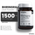 Amalth Bhringraj Cápsulas 1500 mg | Eclipta Prostrata | 120 Cápsulas Vegetales | Non-GMO, Sin Gluten