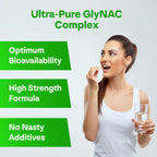 Longevity Box Ultra Pure GlyNAC 1000mg - 120 Cápsulas Veganas