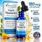 Liquid Vitamin K1 (Phytonadione) – Drops for Newborns and Adults – 30 ml