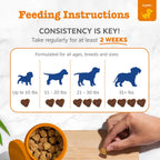 Zesty Paws Multivitamínico para Perros – 90 Comprimidos Masticables Sabor Pollo