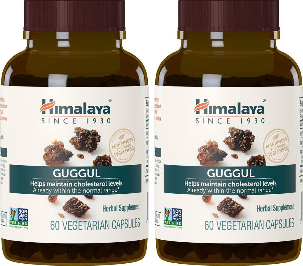 Himalaya Guggul Extract – 720 mg – 60 Cápsulas (Pack de 2)