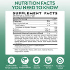 D'AO Labs Emotional Balance - Polvo efervescente para el equilibrio emocional - Sabor manzana y pepino - 30 sobres individuales