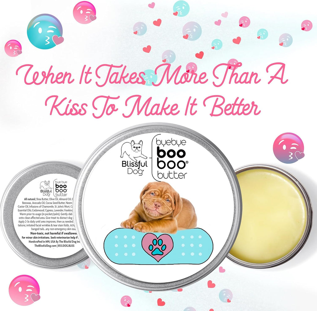 The Blissful Dog 4 oz TIN Dogue De Bordeaux Booboo Butter
