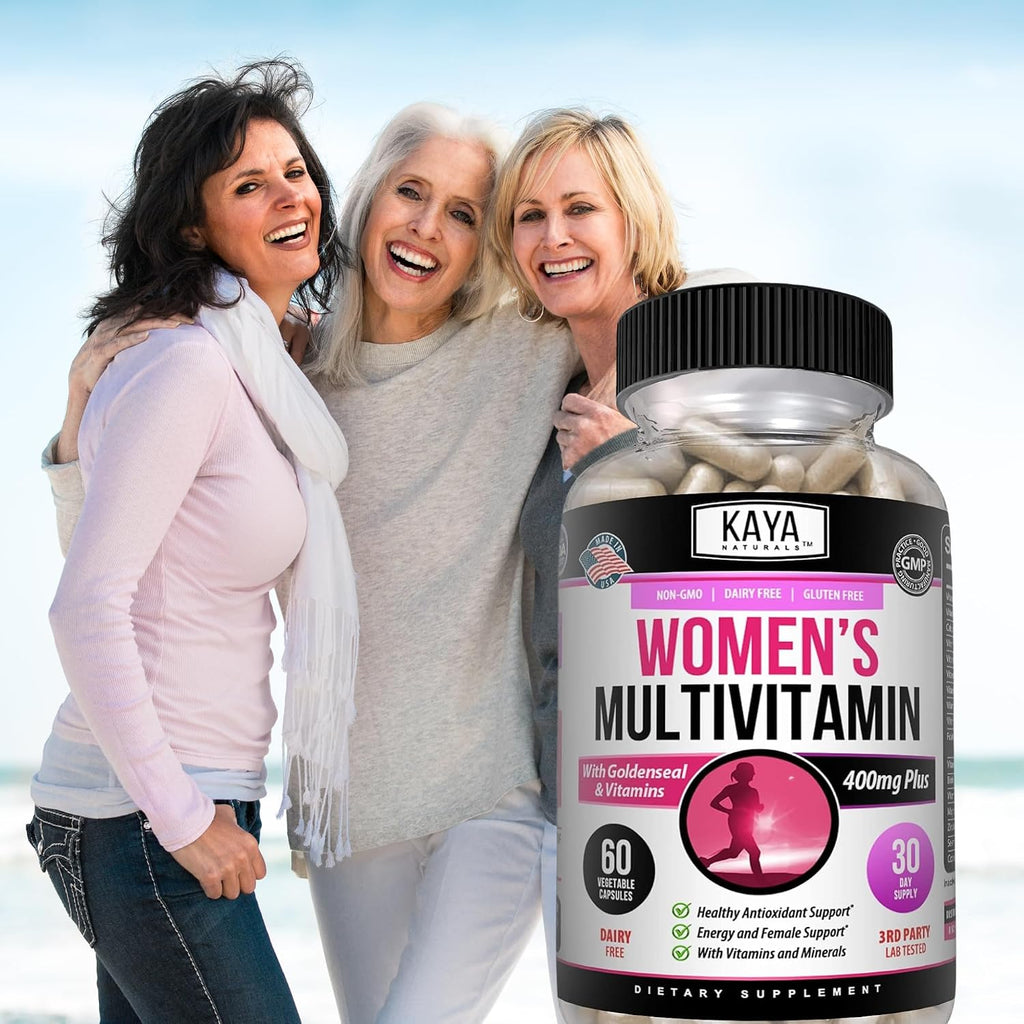 Kaya Naturals Multivitamínico para Mujeres – 60 Cápsulas