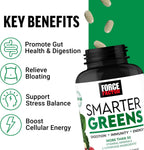 Force Factor Smarter Greens Tablets - 90 Comprimidos
