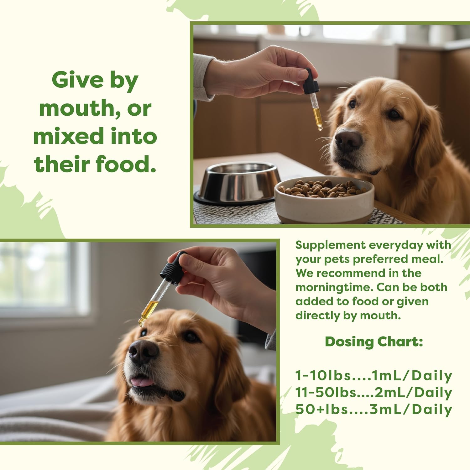 RestoraPet Liquid Multivitamin for Dogs & Cats Bacon Flavor | Joint & Cellular Support | Plant-Based, Non-GMO, Veterinarian-Approved Ingredients
