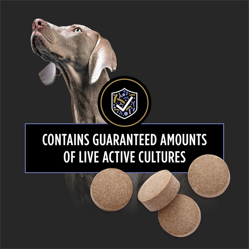 Purina Pro Plan Veterinary Supplements FortiFlora Probióticos para Perros - 90 Comprimidos Masticables