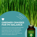 HealthForce SuperFoods Greener Grasses Alkalizer Powder - 5 oz (141 g)