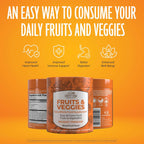 COUNTRY FARMS Fruits and Veggies Gummies – Gominolas de Frutas y Verduras con más de 40 Superalimentos