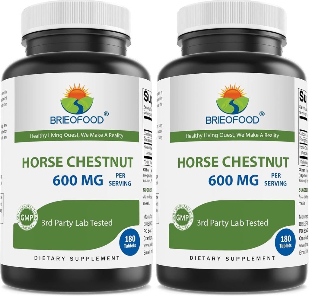 Horse Chestnut Extract 600 mg por dosis - 180 Comprimidos