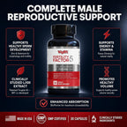 VigRX Fertility Factor 5 para Hombres - Suplemento de Salud Reproductiva con Tongkat Ali LJ100, Panax Ginseng, Zinc y Selenio - 30 Cápsulas