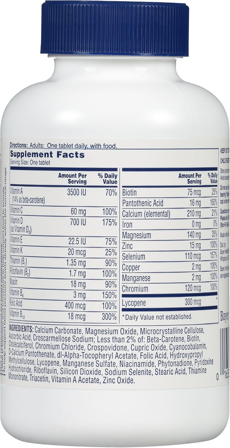 One A Day Multivitamínico para Hombres - Complemento Alimenticio en Comprimidos